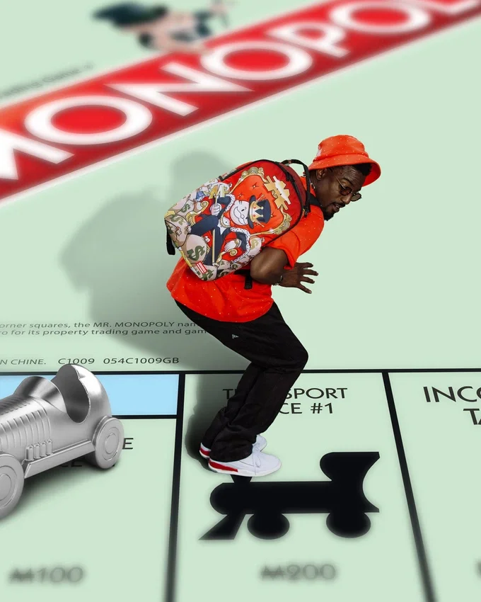 Mochila MONOPOLY GOLD EMPIRE THRONE