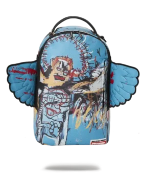 MOCHILA OFICIAL BASQUIAT SIN TÍTULO (ÁNGEL CAÍDO) 1981 CON WINGS (DLXV)