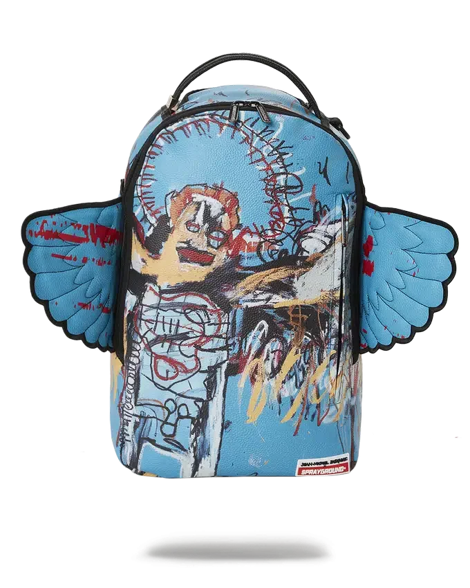MOCHILA OFICIAL BASQUIAT SIN TÍTULO (ÁNGEL CAÍDO) 1981 CON WINGS (DLXV)