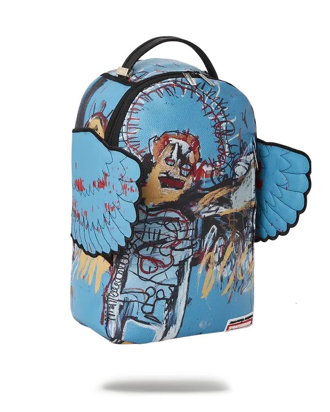 MOCHILA OFICIAL BASQUIAT SIN TÍTULO (ÁNGEL CAÍDO) 1981 CON WINGS (DLXV)