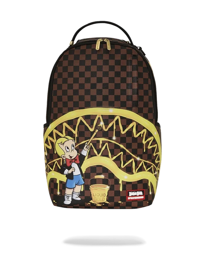 Mochila «Paint the Shark Gold» de Richie Rich