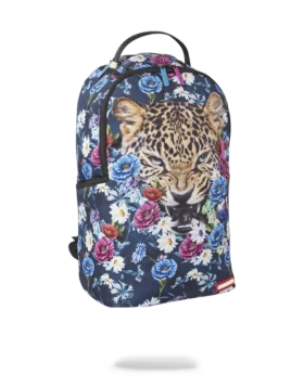 Mochila para bebé con estampado de leopardo
