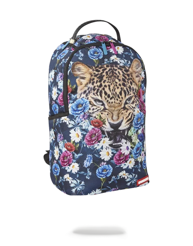 Mochila para bebé con estampado de leopardo
