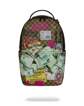 Mochila para pasar la noche con compartimiento secreto para efectivo