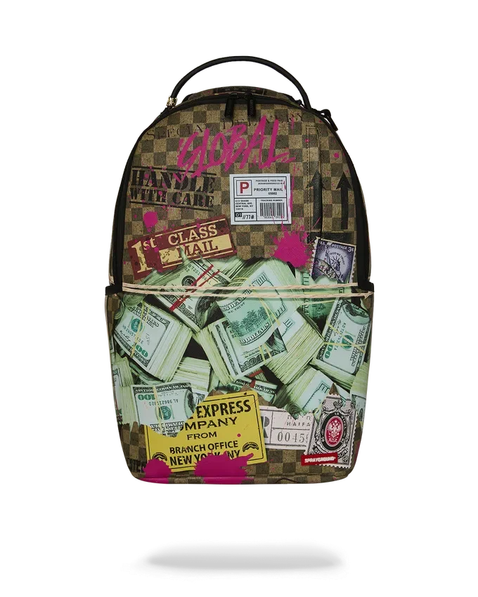 Mochila para pasar la noche con compartimiento secreto para efectivo