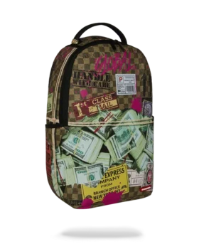 Mochila para pasar la noche con compartimiento secreto para efectivo