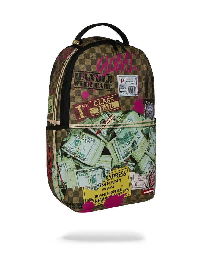 Mochila para pasar la noche con compartimiento secreto para efectivo