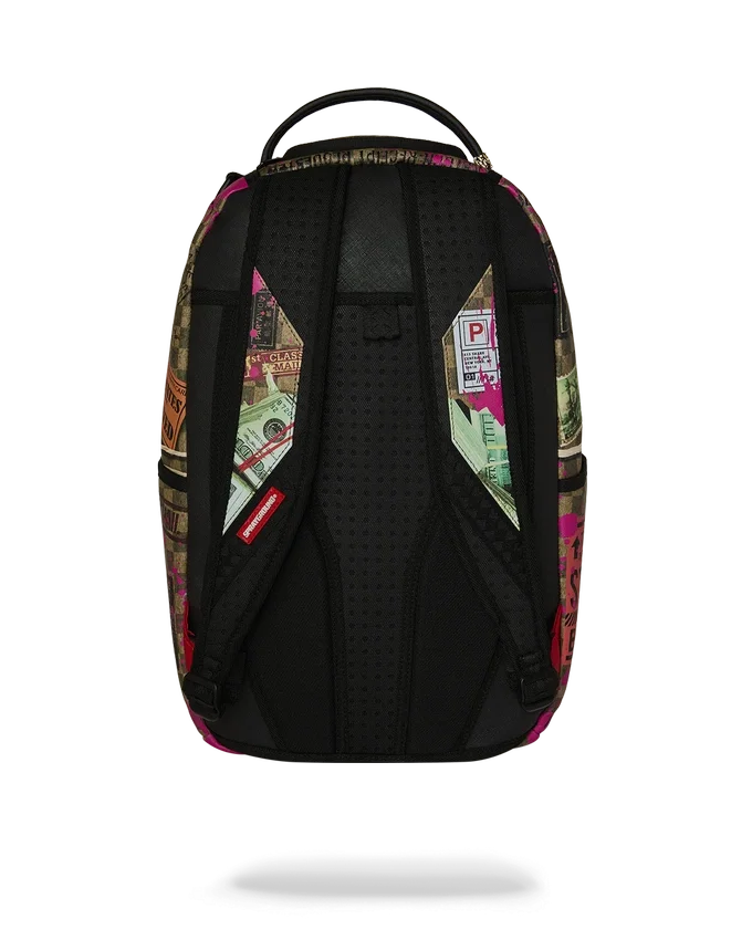 Mochila para pasar la noche con compartimiento secreto para efectivo