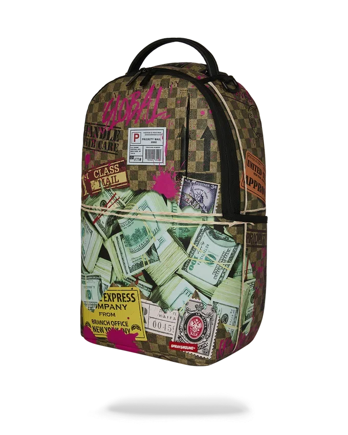 Mochila para pasar la noche con compartimiento secreto para efectivo