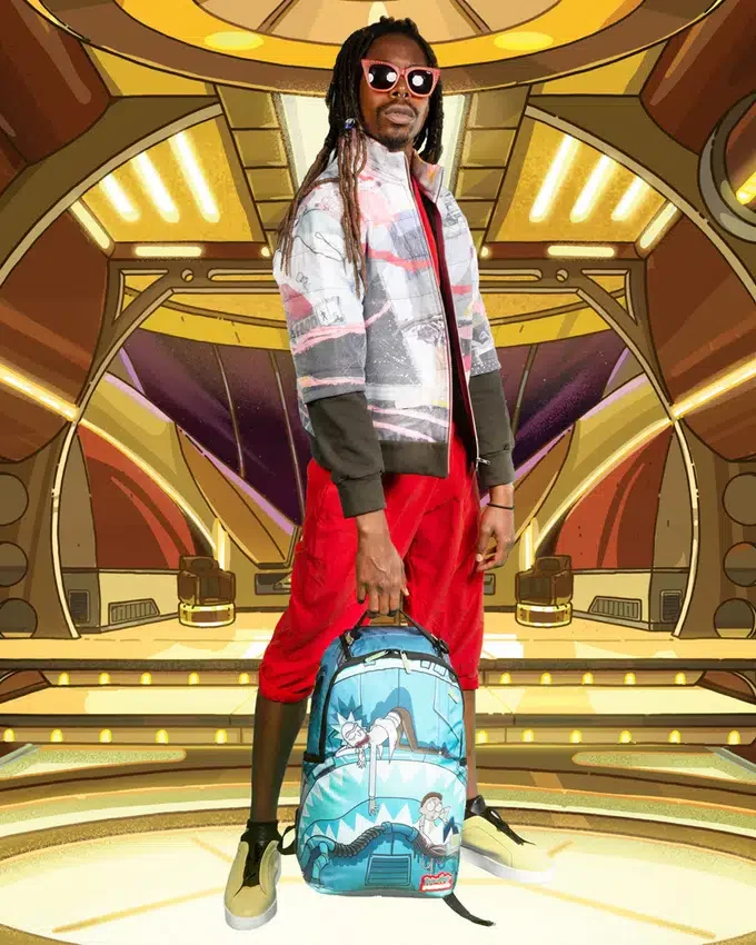 MOCHILA RICK & MORTY NAPSACK (DLXR)
