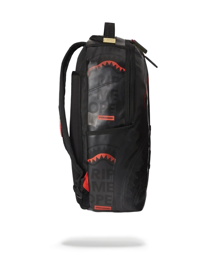 Mochila «RIP ME OPEN» (TRANSPARENTE ESMERILADO)
