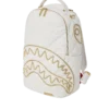 MOCHILA RIVIERA LE BLANC CON CADENA DORADA «Shark» (DLXV)