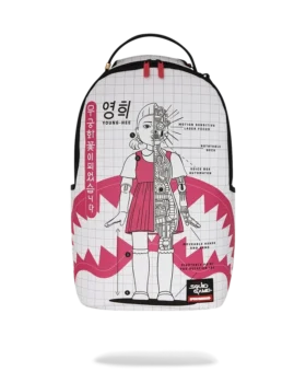 Mochila «ROBOT GIRL» de la colaboración con SQUID GAME