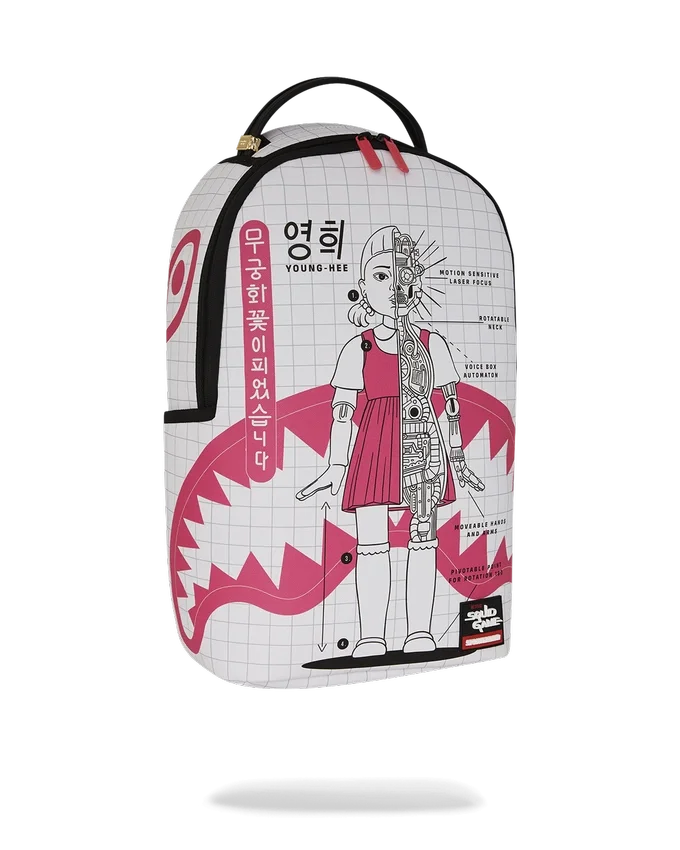 Mochila «ROBOT GIRL» de la colaboración con SQUID GAME