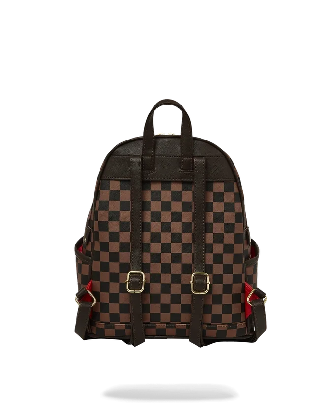 MOCHILA SAVAGE «SHARKS IN PARIS» CON BOLSILLO EXTERIOR CON CREMALLERA DORADA