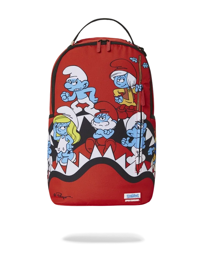 Mochila Shark Boonce de los Pitufos
