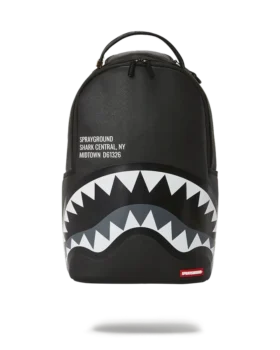 Mochila Shark Central en tonos de gris (DLXV)