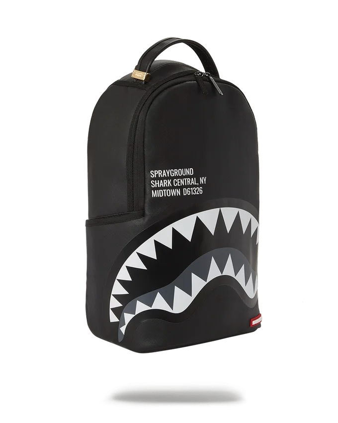 Mochila Shark Central en tonos de gris (DLXV)
