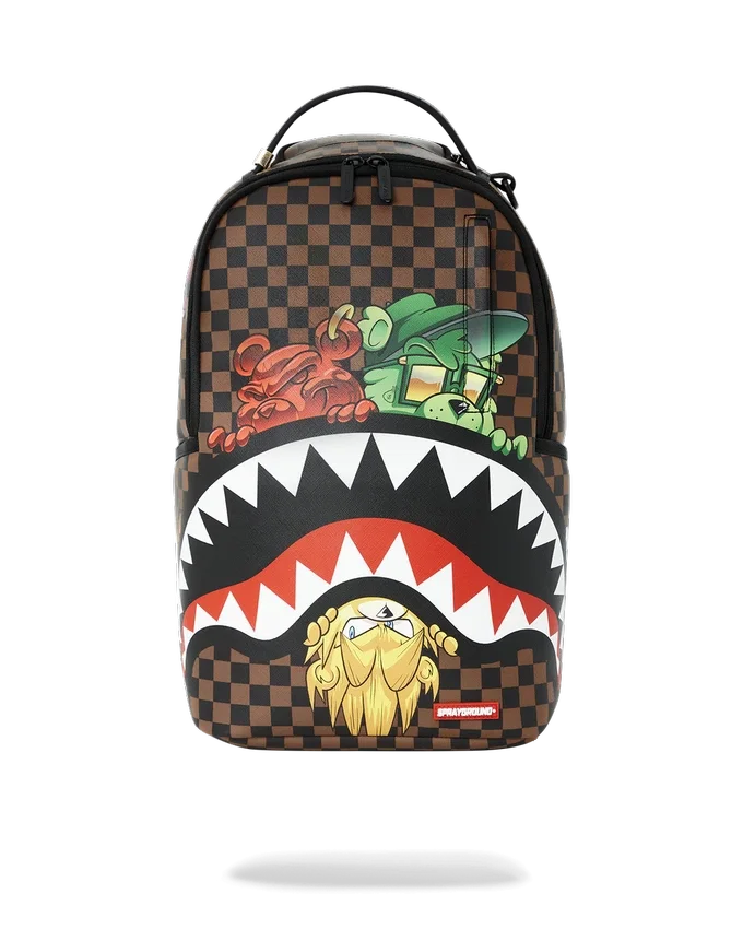 Mochila «Sharks in Paris Characters Sneakin» (DLXV)