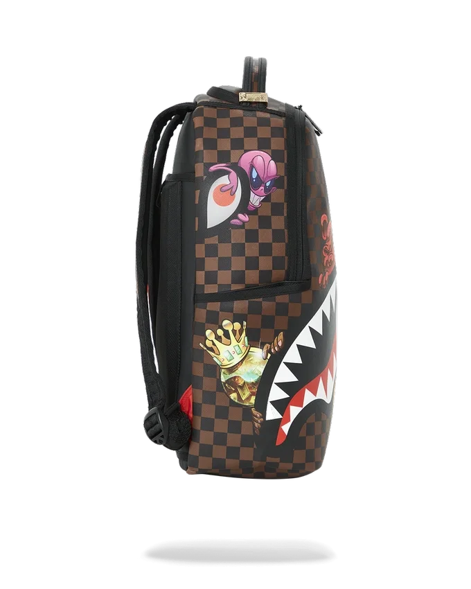 Mochila «Sharks in Paris Characters Sneakin» (DLXV)