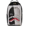 Mochila «Sharks in Paris» con ilusión óptica de «Bolsa sobre bolsa»