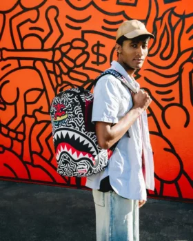 Mochila SKATER SHARK DLXSR DE KEITH HARING