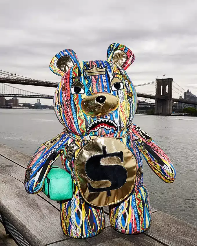 Mochila TEDDYBEAR «MONEYBEAR» de THE GOLDEN AGE