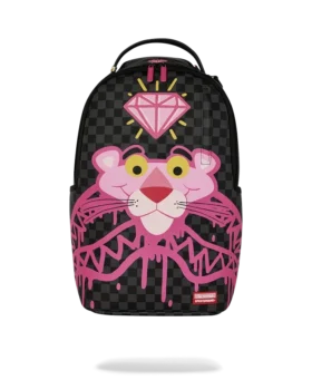 Mochila TIBURÓN CON DIAMANTES DE LA PANTERA ROSA