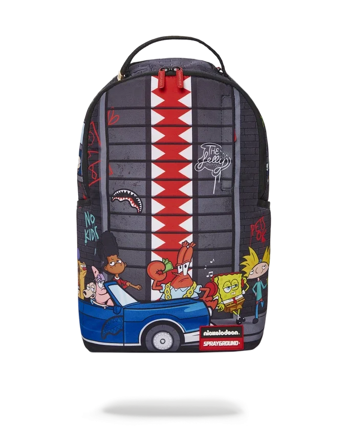MOCHILA TIBURÓN VERTICAL DE NICK DE LOS 90 (DLXR)