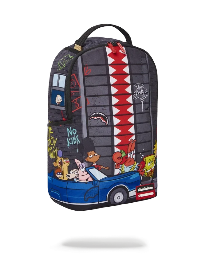 MOCHILA TIBURÓN VERTICAL DE NICK DE LOS 90 (DLXR)