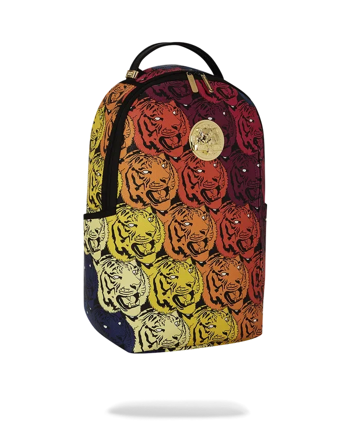 Mochila TIGER ROAR BAÑADA EN ORO