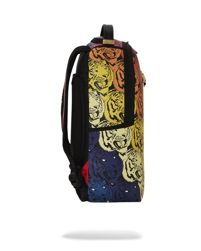 Mochila TIGER ROAR BAÑADA EN ORO