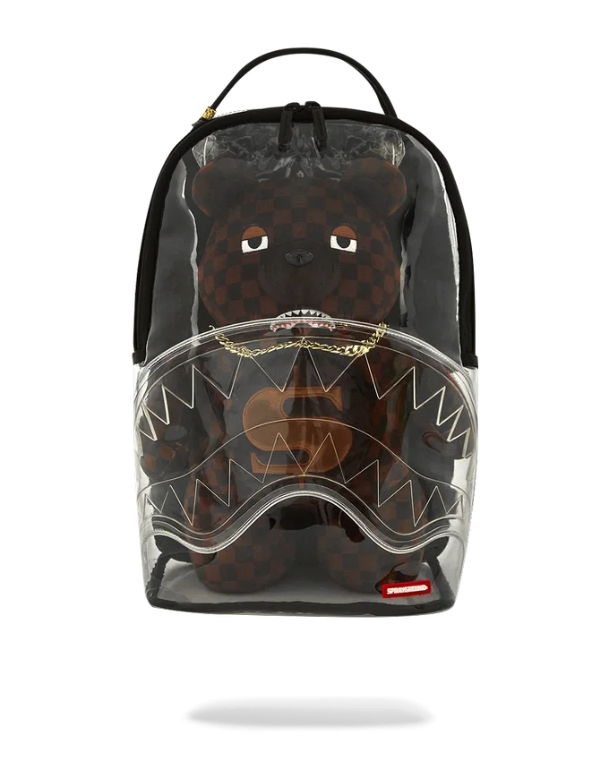 Mochila TRANSPARENTE - OSO «Sharks in Paris»