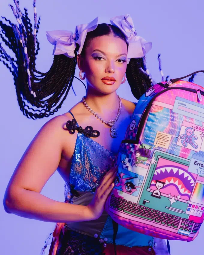Mochila Y2K Shark