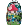 Mochilas de los Pitufos en el Jardín
