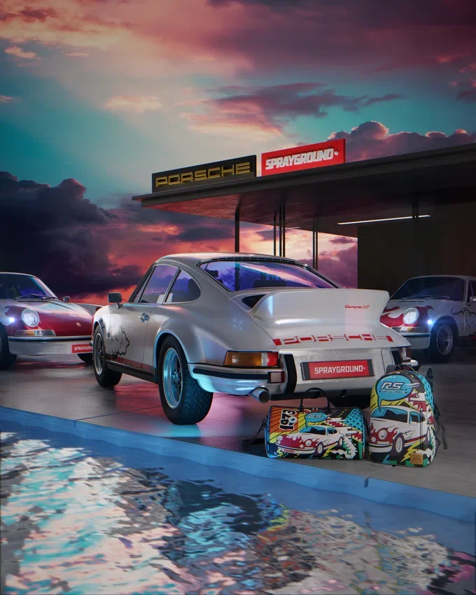 Mochilas PORSCHE 1972 COLLAB (SOLO SE FABRICARON 1,191 UNIDADES)