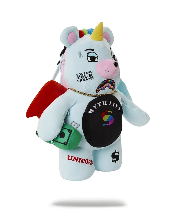 MYTH LIFE MONEYBEAR Mochila de Osito de Pelo