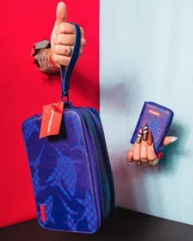Neceser Shark Check (Azul)