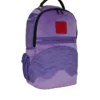¡¡¡NO PUEDE SER!!! UNA MOCHILA REVERSIBLE: DE TERCIOPELO MORADO A LA MOCHILA ORIGINAL «Sharks in Paris»