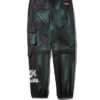 PANTALONES JOGGER CARGO CON EFECTO TIE-DYE ESTILO MILITAR