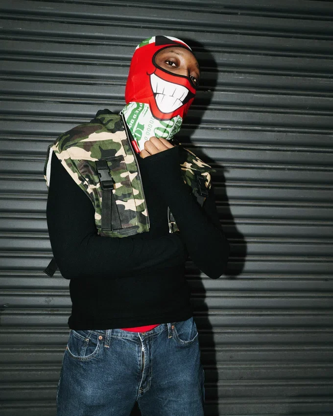 Pasamontañas de esquí MONEY BOY (ROJA)