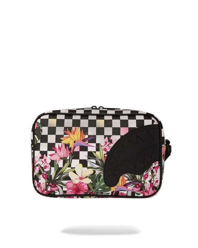 RODEO DRIVE: BOLSA DE NECESERES CON DISEÑO DE LADRILLOS