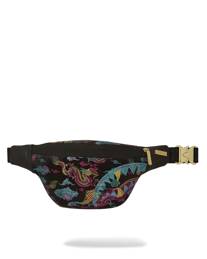 SAVVY BOLSOS BANDOLERA CON DRAGONES BORDADOS