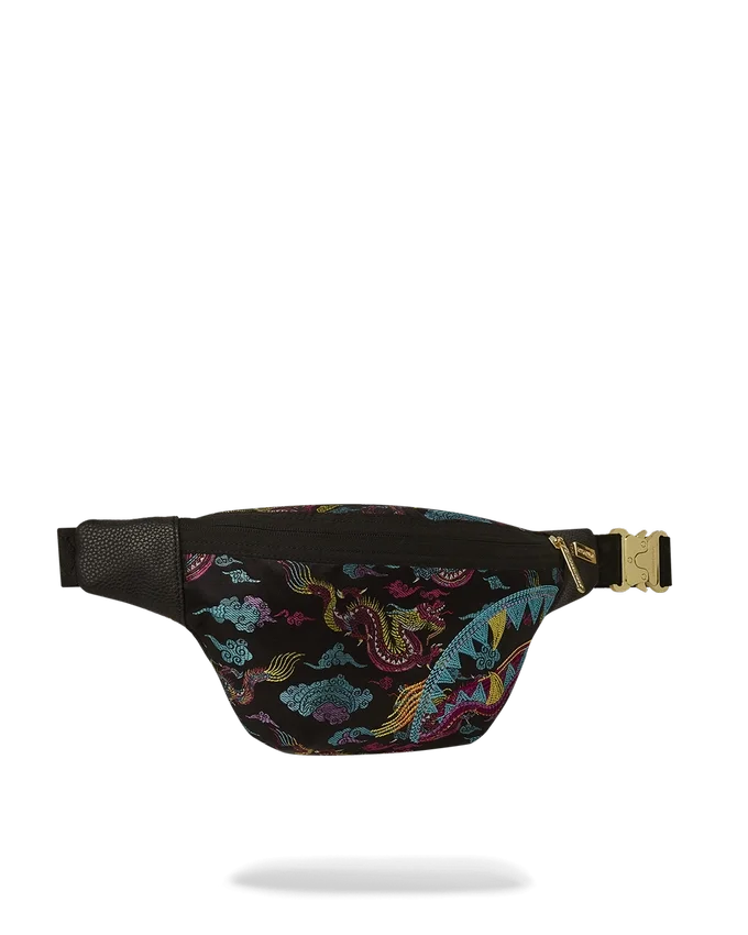 SAVVY BOLSOS BANDOLERA CON DRAGONES BORDADOS