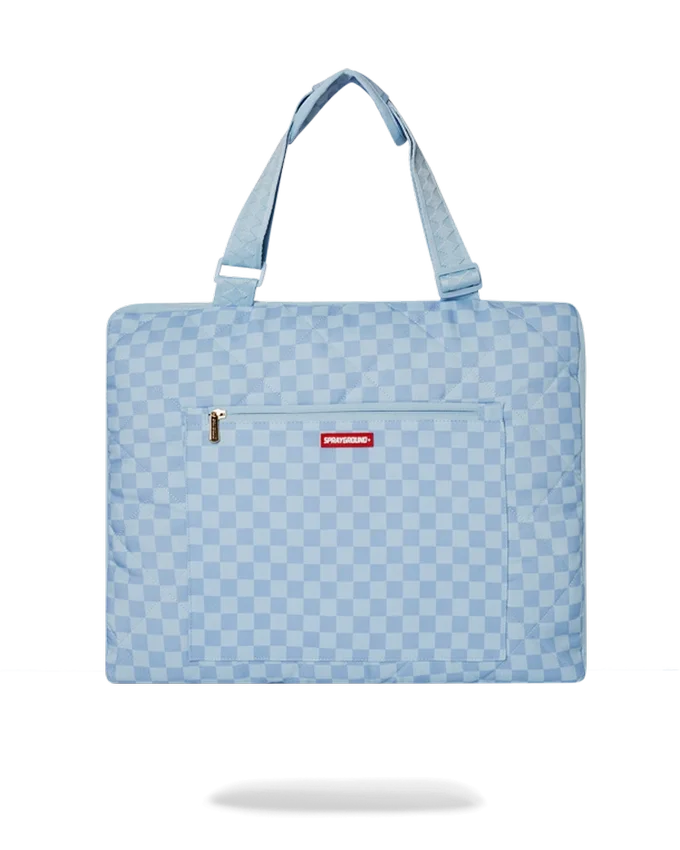 SHARK ISLAND: MANTITA DE PLAYA PLEGABLE, BOLSA CONVERTIBLE RESISTENTE AL AGUA