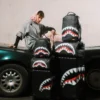 BOLSA DE VIAJE SHARKS IN PARIS HYPER PUFF