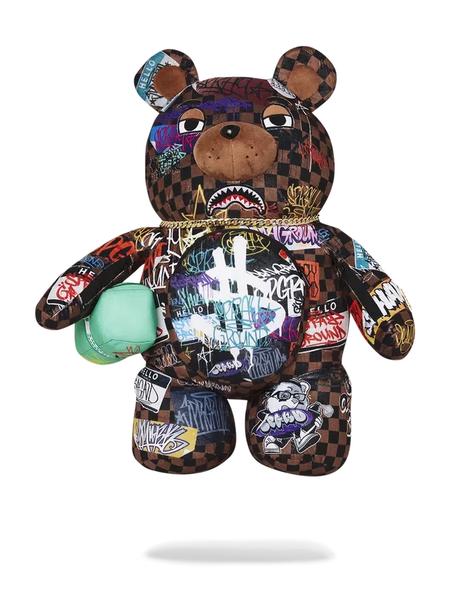 SHARKS IN PARIS: Mochila RIZZ MONEYBEAR TEDDYBEAR