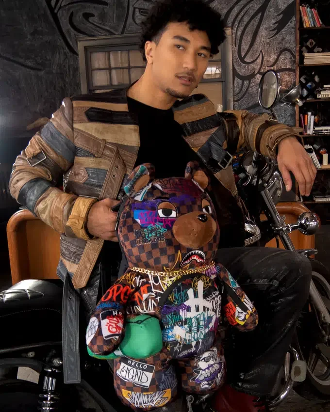 SHARKS IN PARIS: Mochila RIZZ MONEYBEAR TEDDYBEAR