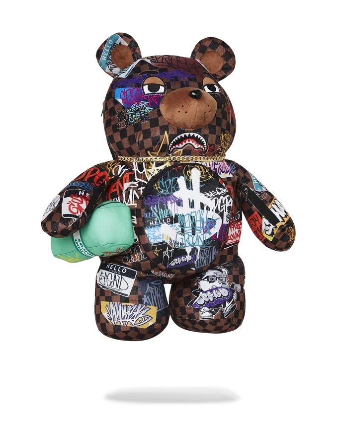 SHARKS IN PARIS: Mochila RIZZ MONEYBEAR TEDDYBEAR