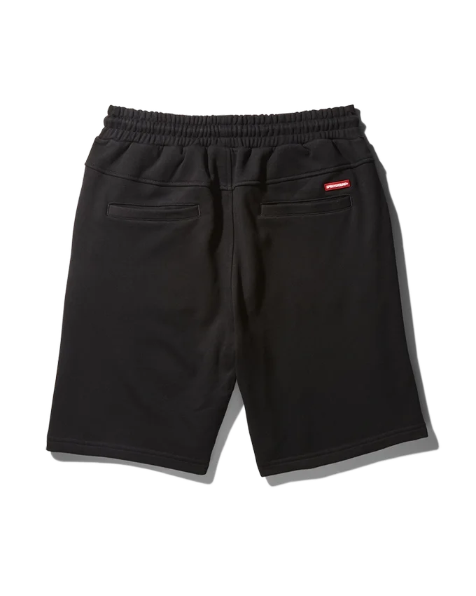 SHORTS DE PUNTO DE SPONGEBOB (NEGROS)